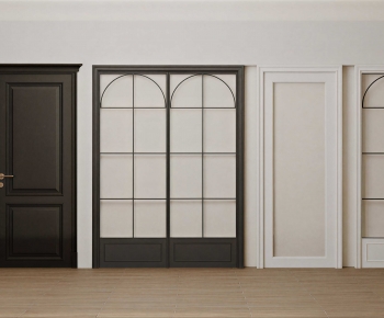 French Style Sliding Door-ID:171860938
