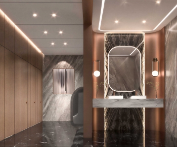 Modern Public Toilet-ID:588871001