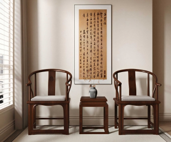 New Chinese Style Lounge Chair-ID:614979032