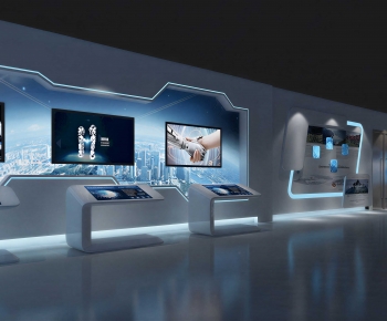 Modern Exhibition Hall-ID:290174964