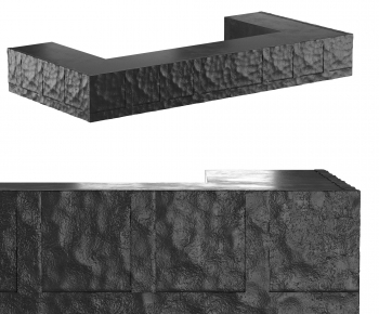 Modern Reception Desk-ID:962106947