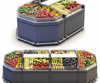 Modern Supermarket Shelf-ID:881140951