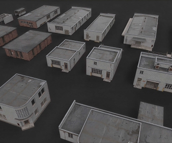 Modern Industrial Building-ID:983835945