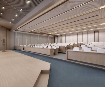 Modern Office Lecture Hall-ID:785140044