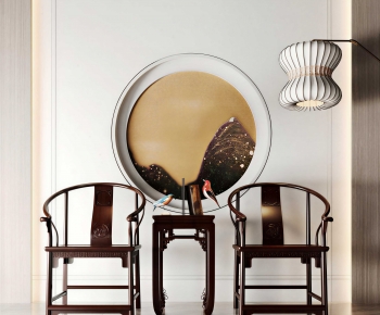 New Chinese Style Lounge Chair-ID:477336886