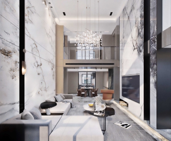 Modern A Living Room-ID:992333897