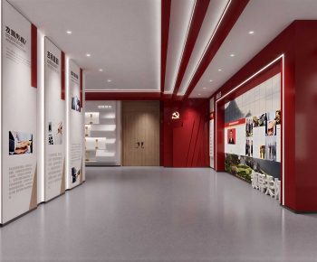 Modern Exhibition Hall-ID:206053029