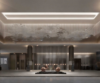 New Chinese Style Lobby Hall-ID:340878011