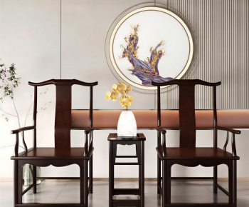 New Chinese Style Lounge Chair-ID:891751059