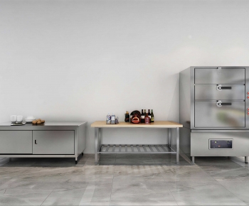 Modern Central Kitchen-ID:557393076