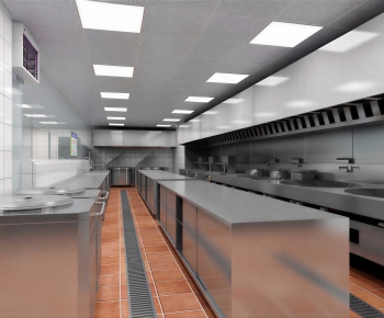 Modern Central Kitchen-ID:377643111