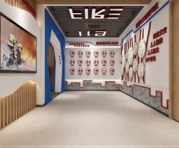 Modern Exhibition Hall-ID:282968043