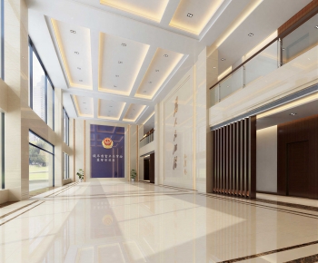 Modern Office Reception Desk-ID:949704899