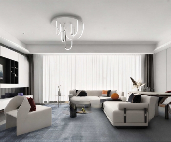 Modern A Living Room-ID:973906996