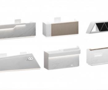 Modern Reception Desk-ID:949867967