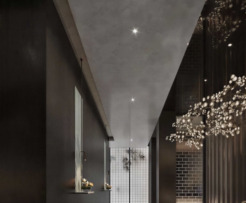 New Chinese Style Corridor-ID:711844922