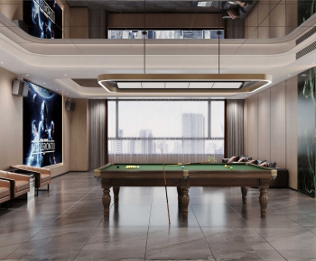 Modern Billiards Room-ID:370799067