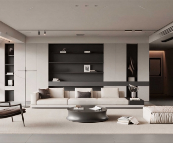 Modern A Living Room-ID:264017119