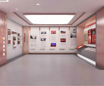 Modern Exhibition Hall-ID:617405898