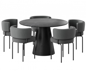 Modern Dining Table And Chairs-ID:622029343