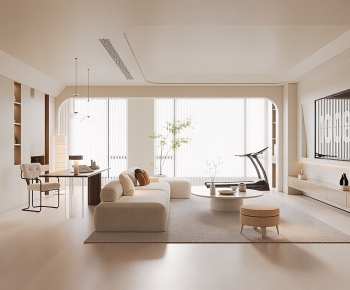 Modern A Living Room-ID:873491057