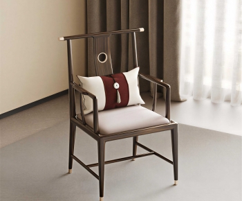 New Chinese Style Lounge Chair-ID:568886045