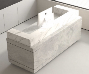 Modern Reception Desk-ID:702410941
