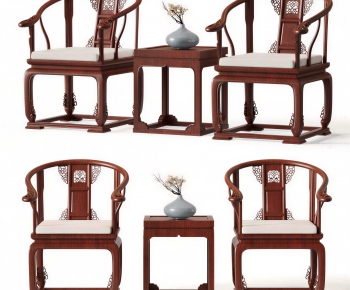 New Chinese Style Lounge Chair-ID:879991199