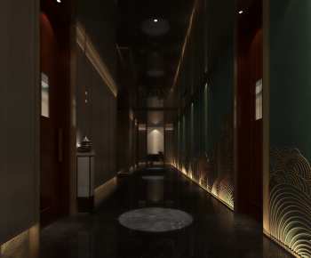 New Chinese Style Corridor-ID:959791904