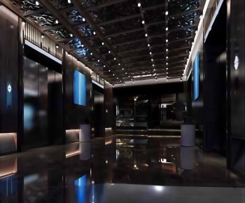 Modern Office Elevator Hall-ID:941796064