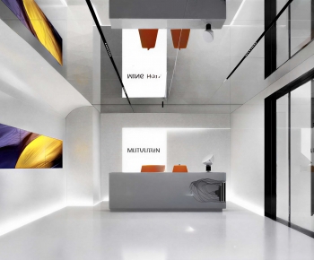 Modern Office Reception Desk-ID:948606018