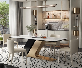 Modern Dining Room-ID:733460901