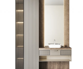 Modern Bathroom Cabinet-ID:636959118
