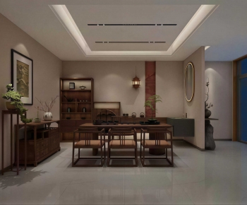 New Chinese Style Tea House-ID:204480895