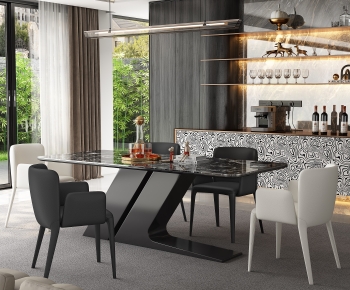Modern Dining Room-ID:630736111