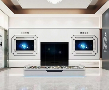 Modern Exhibition Hall-ID:344522003