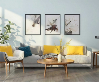 Modern A Living Room-ID:693324099