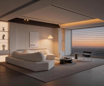 Modern A Living Room-ID:726186049