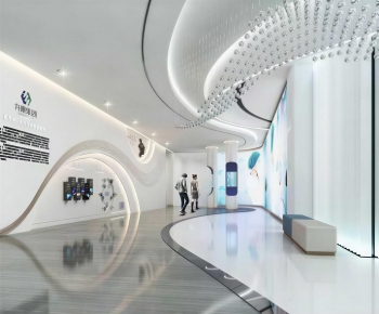 Modern Exhibition Hall-ID:973886015