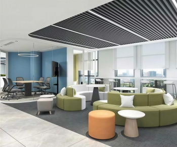 Modern Office Rest Area-ID:607064018