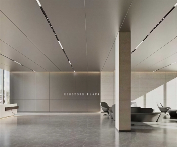 Modern Office Reception Desk-ID:383703953