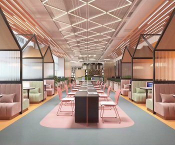 Modern Office Rest Area-ID:873768098