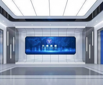 Modern Exhibition Hall-ID:840946919