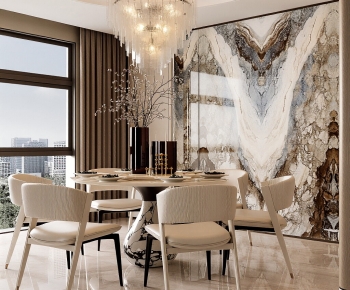 Nordic Style Dining Room-ID:734514007