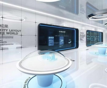 Modern Exhibition Hall-ID:968352083