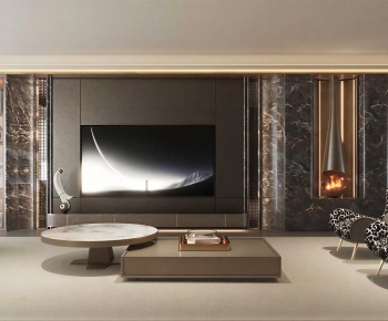 Modern A Living Room-ID:132128956