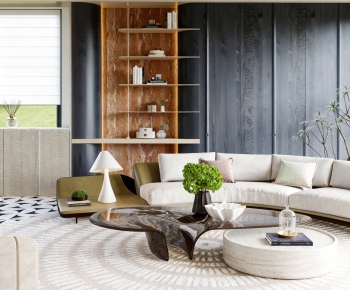 Modern A Living Room-ID:885936981