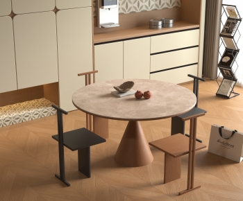 Modern Dining Table And Chairs-ID:696135045