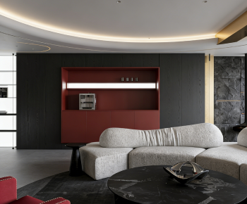 Modern A Living Room-ID:582509998