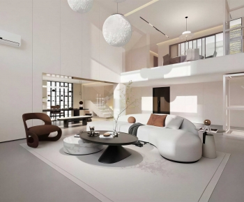 Modern A Living Room-ID:370006089